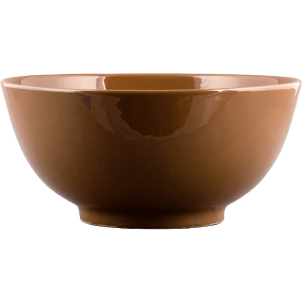 Danny's Fine Porcelain 12" Bowl - Brown