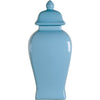 Danny's Fine Porcelain Rectangular Temple Jar-Light Blue