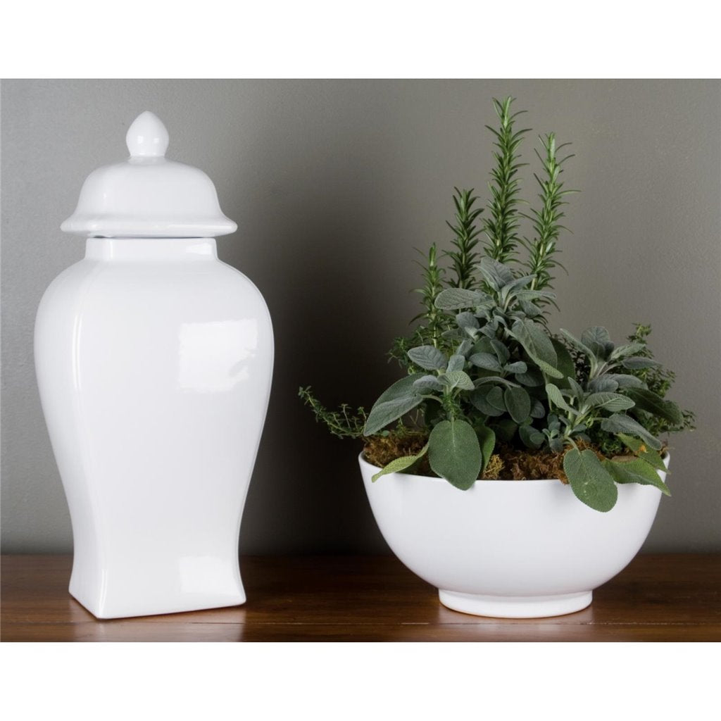 Danny's Fine Porcelain Round Bowl- White