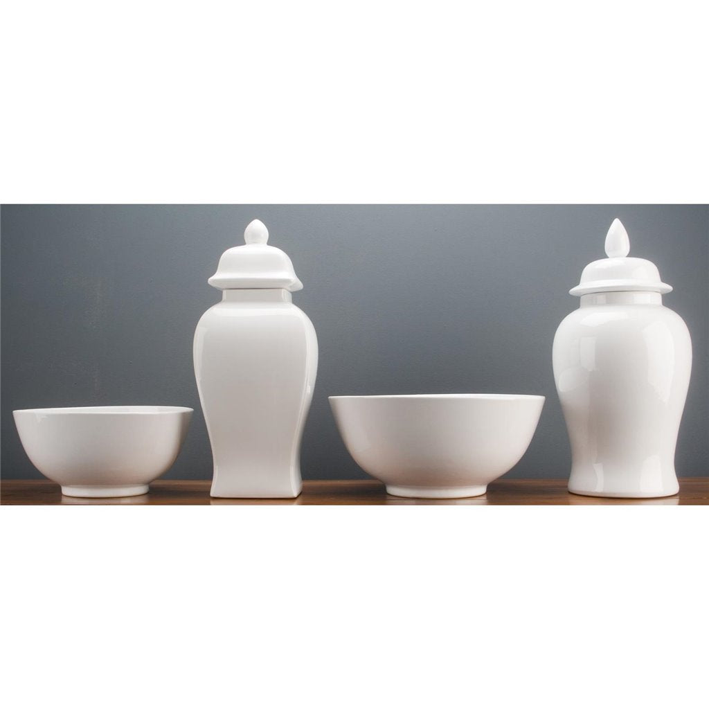 Danny's Fine Porcelain Round Bowl- White