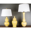 Danny's Fine Porcelain 9l X 9l X 19h (my2415-18) Lined Hex Jar - Yolk Yellow