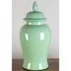 Danny's Fine Porcelain Temple Jar-Lime Green