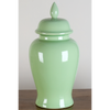 Danny's Fine Porcelain Temple Jar-Lime Green