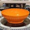 Danny's Fine Porcelain Lined Basin - Happy Orange