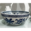 Danny's Fine Porcelain Bowl Blue and White Floral