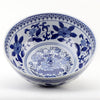 Danny's Fine Porcelain Bowl Blue and White Floral