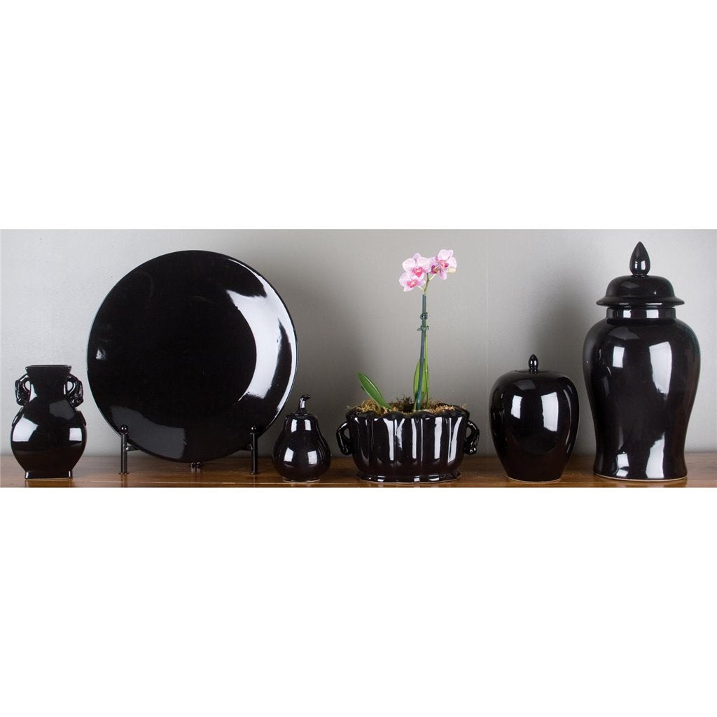 Danny's Fine Porcelain J159 - 18in Basin - Black