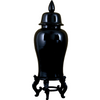 Danny's Fine Porcelain Ginger Jar – Black - CLOSEOUT