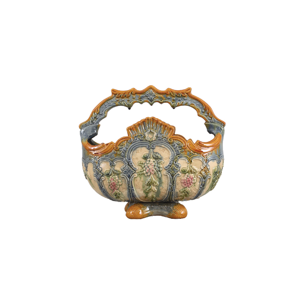 Danny's Fine Porcelain 12" Flower Basket