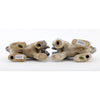 Danny's Fine Porcelain Small Pair of Lucky Foo Dog-Blue & White