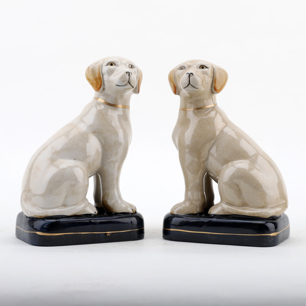 Danny's Fine Porcelain Pair Dogs