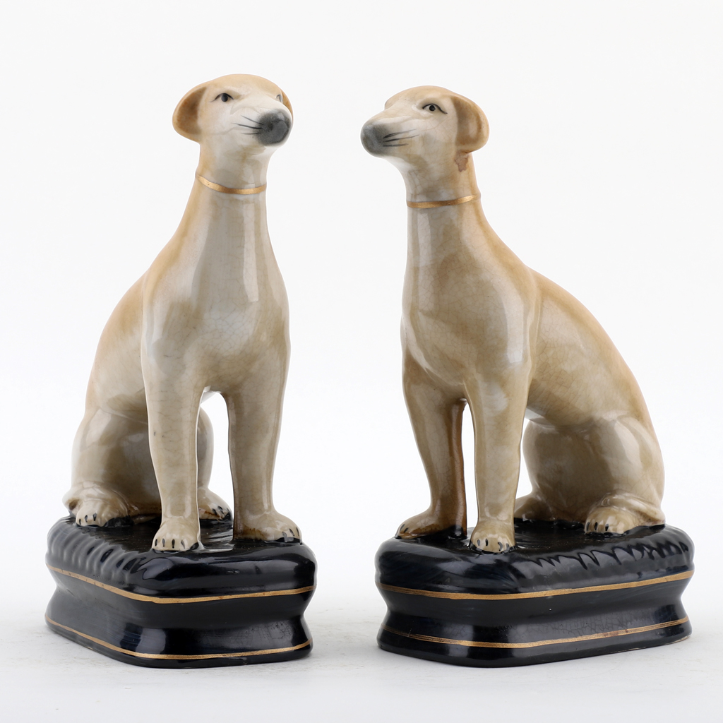 Danny's Fine Porcelain Pair Whippet