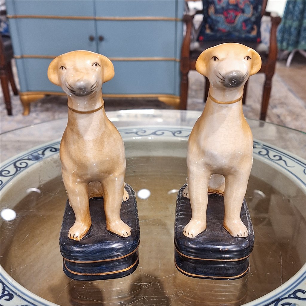 Danny's Fine Porcelain Pair Whippet
