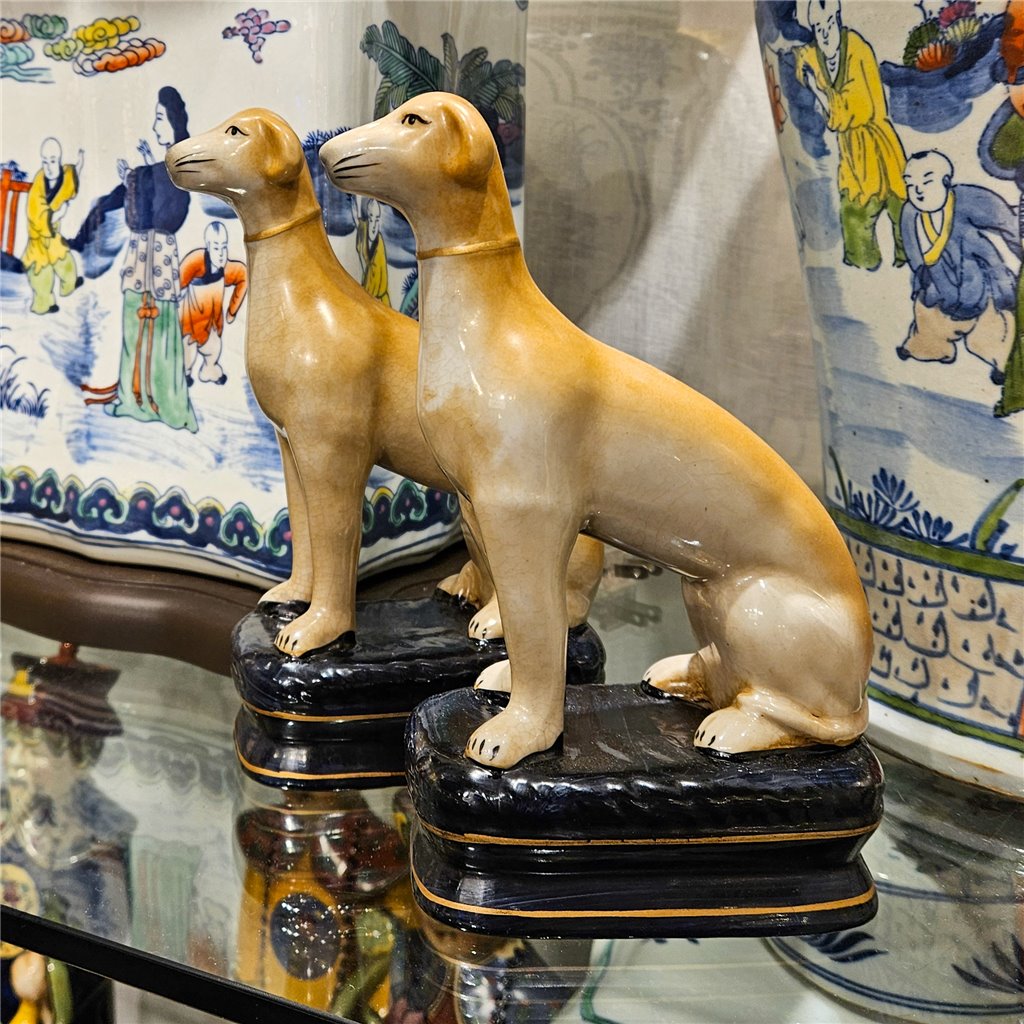 Danny's Fine Porcelain Pair Whippet