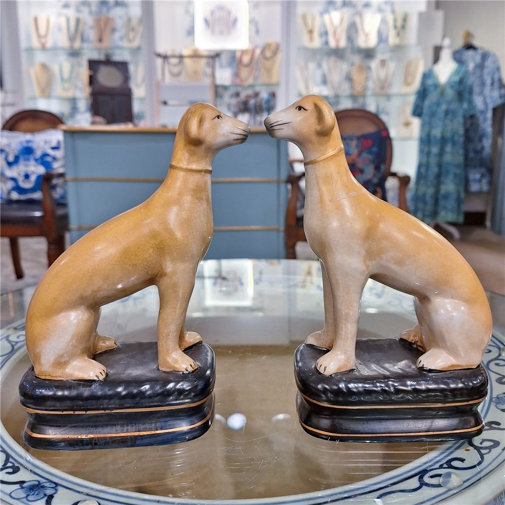 Danny's Fine Porcelain Pair Whippet