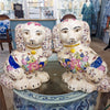 Danny's Fine Porcelain Classic Staffordshire Dogs with A Twist! Pair of Porcelain 41345