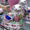 Danny's Fine Porcelain Classic Staffordshire Bunnies with A Twist! Pair of Porcelain 41346