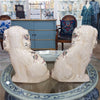 Danny's Fine Porcelain Classic Staffordshire Dogs with A Twist! Pair of Porcelain 41348