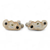 Danny's Fine Porcelain Classic Staffordshire Dogs with A Twist! Pair of Porcelain 41348