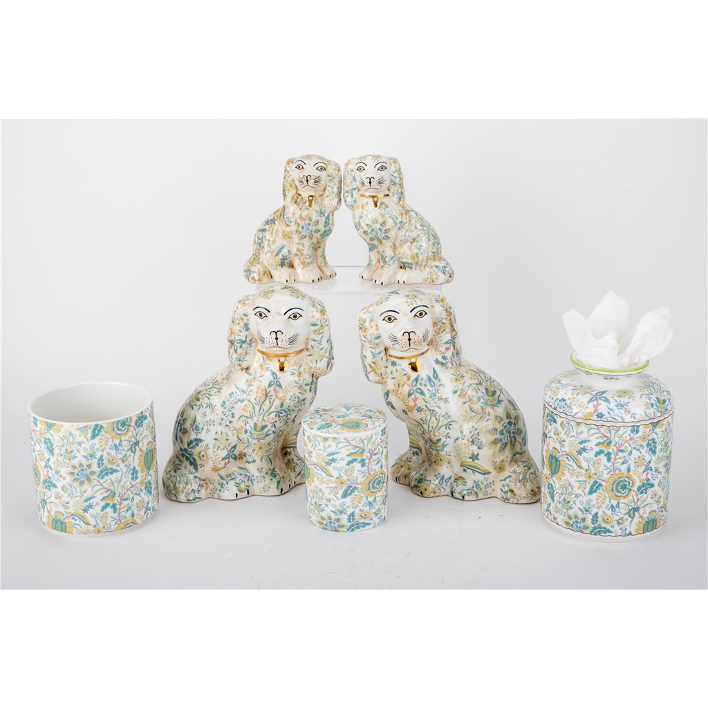 Danny's Fine Porcelain Staffordshire Dogs- Chimney - Pair