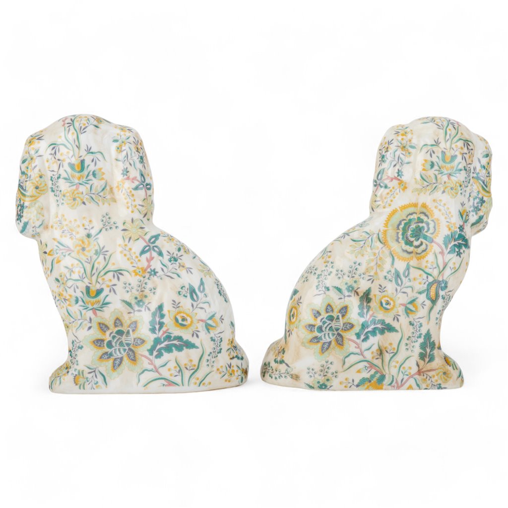Danny's Fine Porcelain Staffordshire Dogs- Chimney - Pair