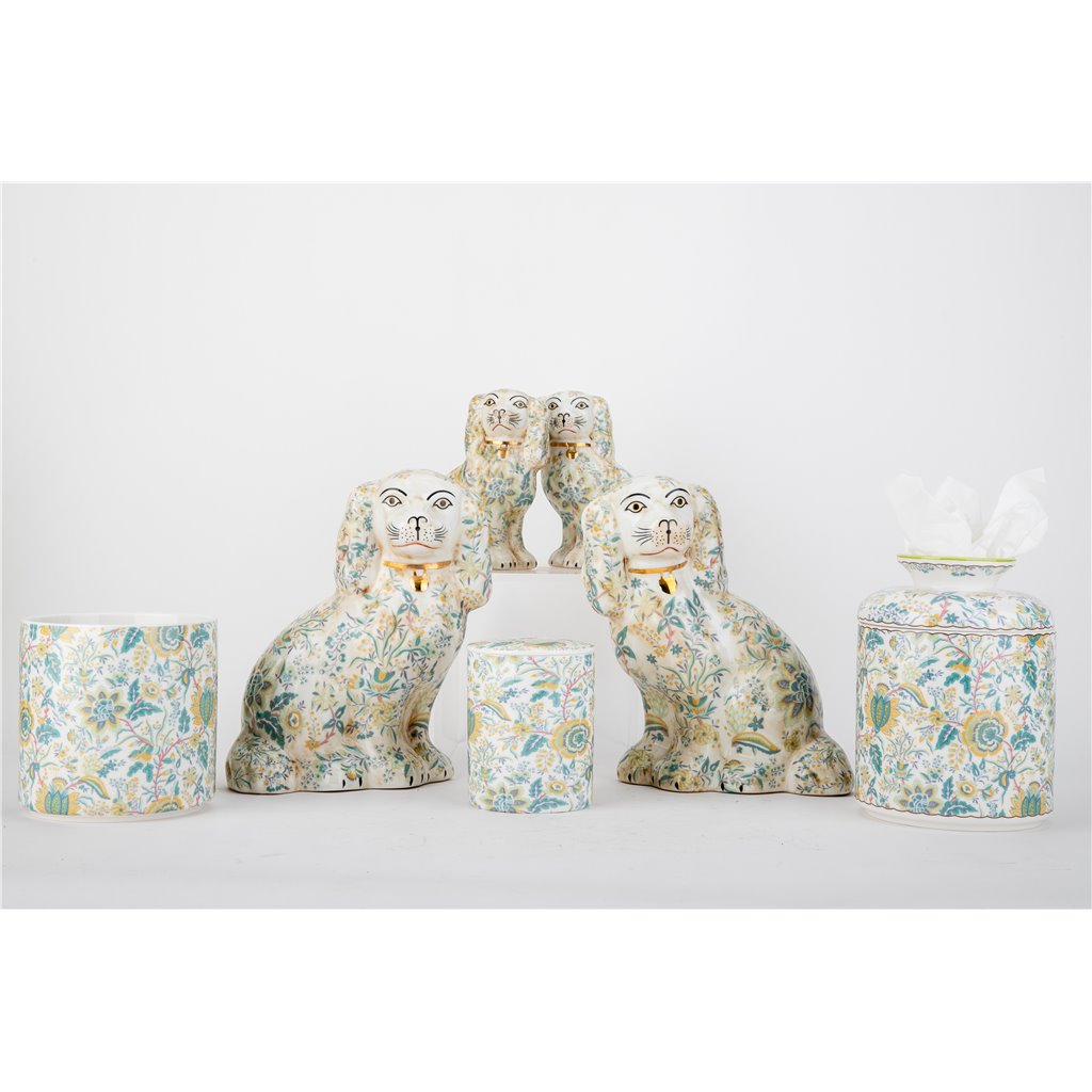 Danny's Fine Porcelain Staffordshire Dogs- Chimney - Pair