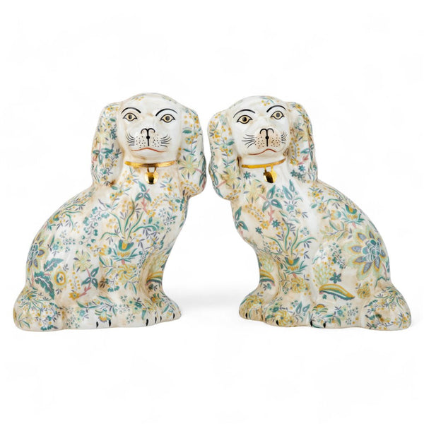 Danny's Fine Porcelain Staffordshire Dogs- Chimney - Pair