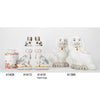Danny's Fine Porcelain Pair Dogs-Rose Medallion