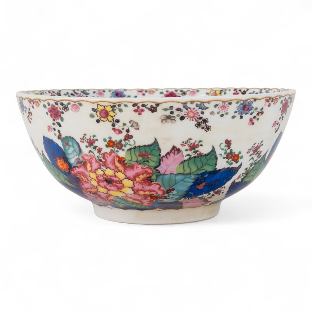 Danny's Fine Porcelain 8 Inch Diameter Round Bowl-Tobacco Leaf