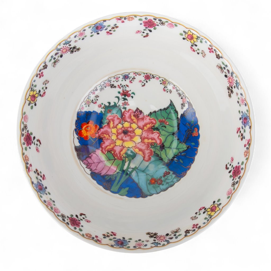 Danny's Fine Porcelain 8 Inch Diameter Round Bowl-Tobacco Leaf
