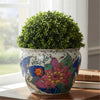 Danny's Fine Porcelain Fishbowl - Tobacco Leaf 18-Inch – Tobacco Leaf Porcelain Fishbowl