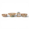 Danny's Fine Porcelain Fruit Bowl Rose Medallion 12-Inch – Rose Medallion Porcelain Pedestal Bowl