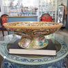 Danny's Fine Porcelain Fruit Bowl Rose Medallion 12-Inch – Rose Medallion Porcelain Pedestal Bowl