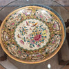 Danny's Fine Porcelain Fruit Bowl Rose Medallion 12-Inch – Rose Medallion Porcelain Pedestal Bowl