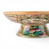 Danny's Fine Porcelain Fruit Bowl Rose Medallion 12-Inch – Rose Medallion Porcelain Pedestal Bowl