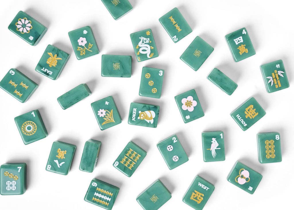 Tala Mahj - Tradewind Mahjong Tiles - Sage Jade