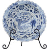 Danny's Fine Porcelain Platter Blue & White Classic
