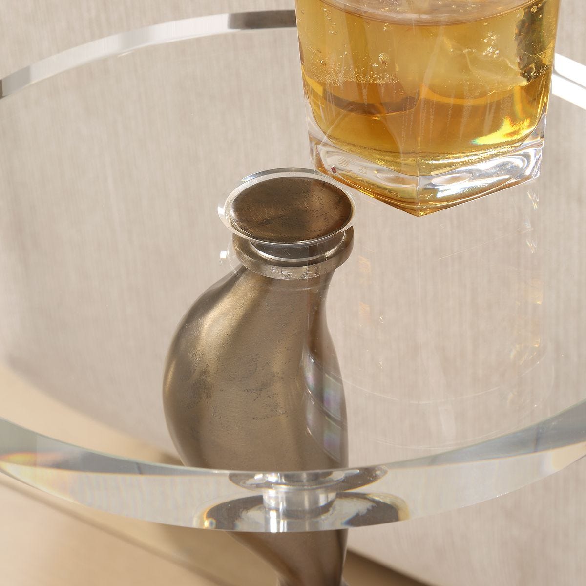 Uttermost Remolino Drink Table - CLOSEOUT