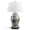 Danny's Fine Porcelain 34h X 19d Garden Jar Lamp