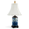 Danny's Fine Porcelain Blue & White Lamp-Floral(classic)(320-10-Be)