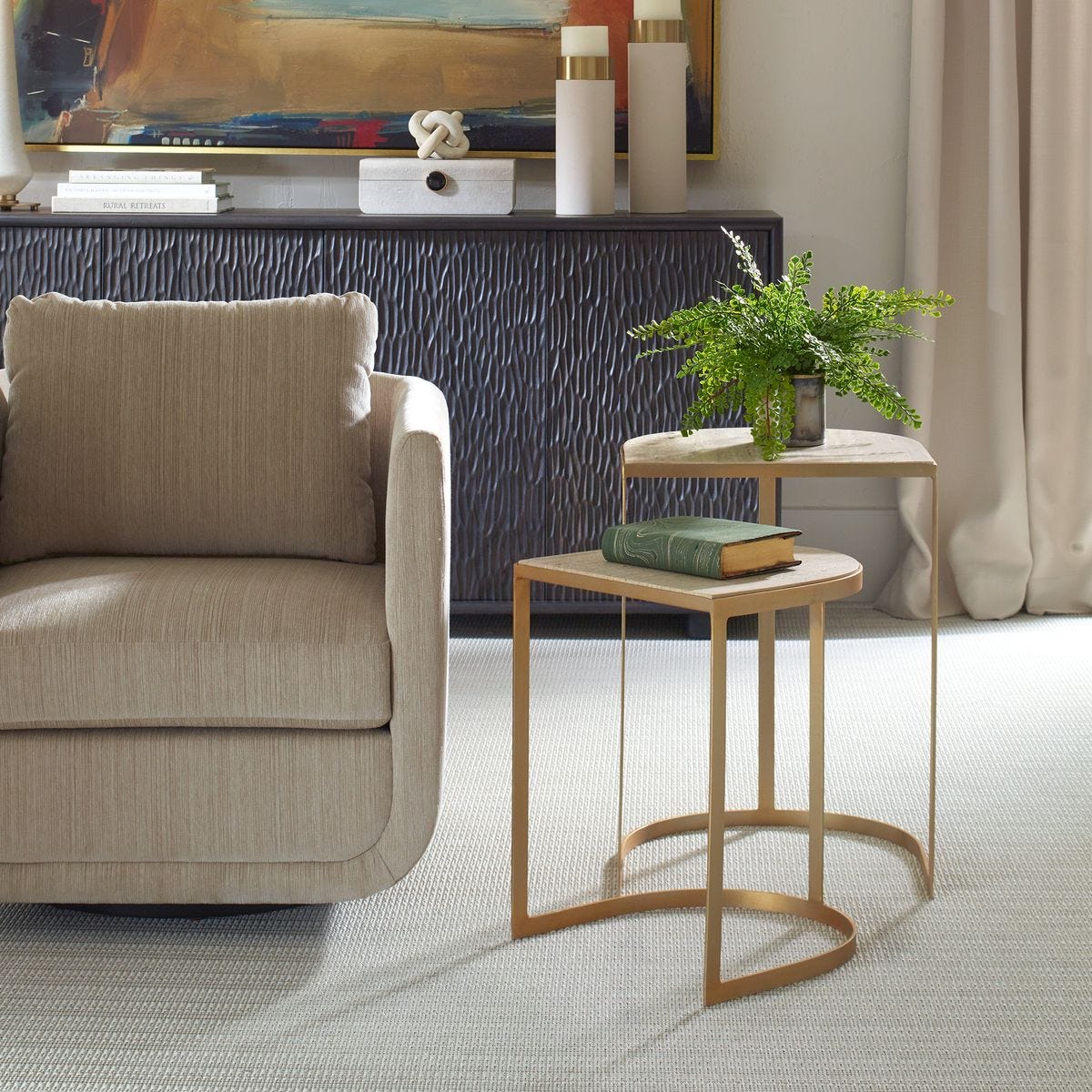 Uttermost Lindon Nesting Tables, S/2 - CLOSEOUT