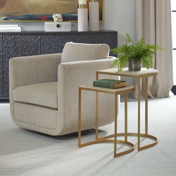 Uttermost Lindon Nesting Tables, S/2 - CLOSEOUT