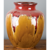 Danny's Fine Porcelain Red Majolica Vase (ac96b-66)