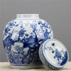 Danny's Fine Porcelain Porcelain Lidded Jar Blue & White