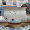 Danny's Fine Porcelain Round Basin- Classic Blue & White