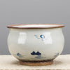 Danny's Fine Porcelain Round Basin- Classic Blue & White