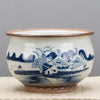 Danny's Fine Porcelain Round Basin- Classic Blue & White