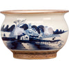 Danny's Fine Porcelain Round Basin- Classic Blue & White