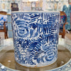 Danny's Fine Porcelain Round Bucket- Classic Blue & White