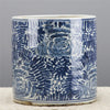 Danny's Fine Porcelain Round Bucket- Classic Blue & White